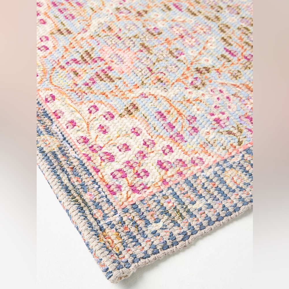 New🌟Flatwoven Hideaway Bath Mat - Picture 2 of 3